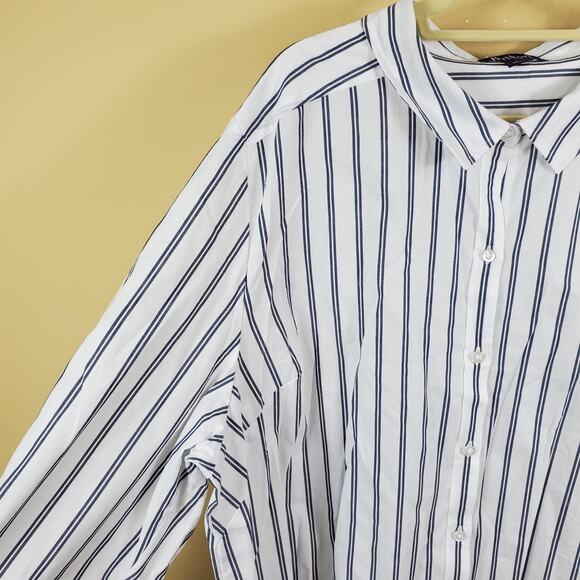 ROAMAN'S Striped Kate Tunic Big Shirt Size 30W - Picture 4 of 12
